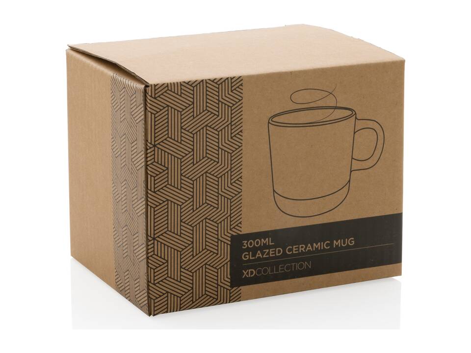 Glazed ceramic mug 20