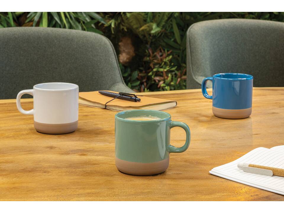 Glazed ceramic mug 26