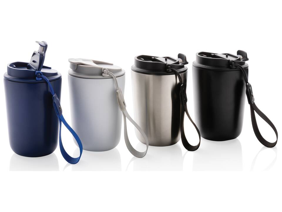 Cuppa RCS re-steel vacuum tumbler with lanyard 17