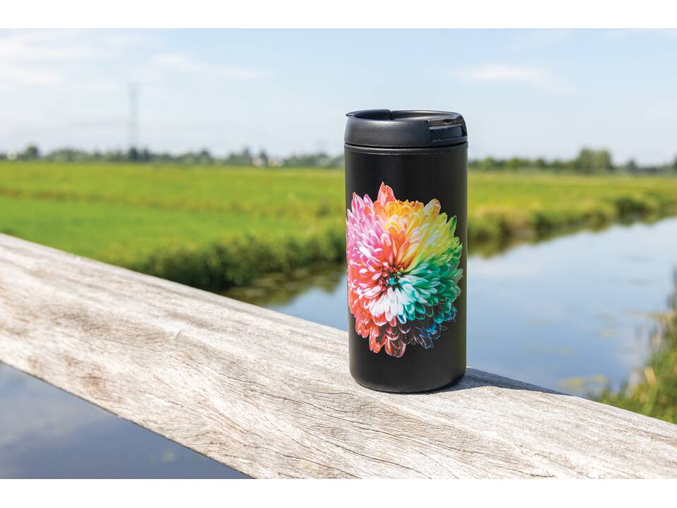 Metro RCS Recycled stainless steel tumbler 46