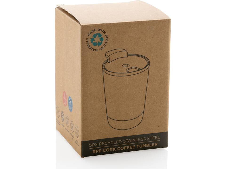 GRS RPP stainless steel cork coffee tumbler 17