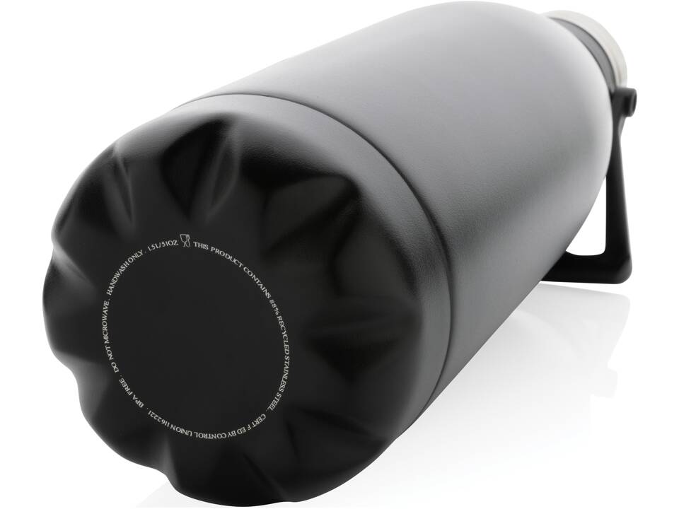 RCS Recycled stainless steel large vacuum bottle 1.5L 8