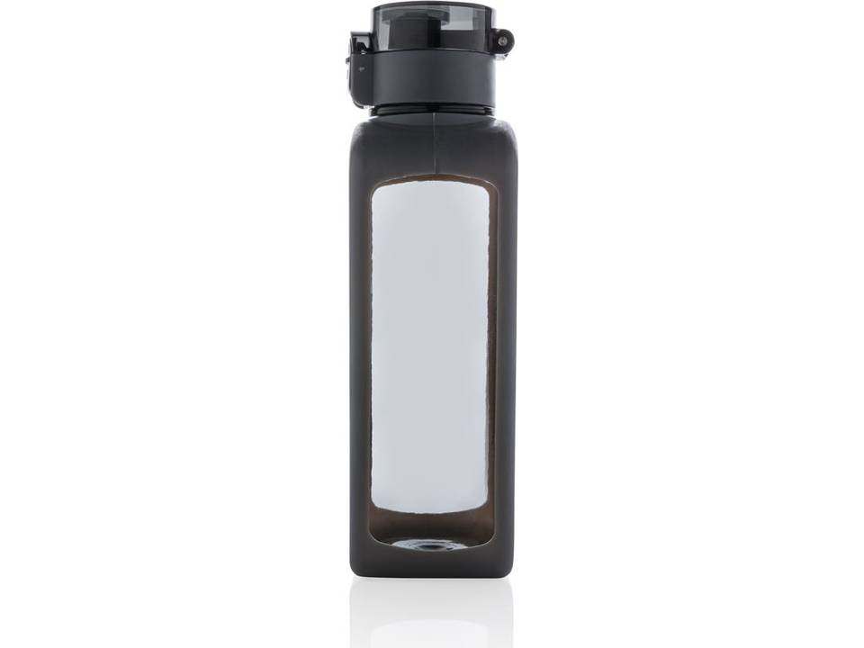 Squared lockable leak proof tritan water bottle 17