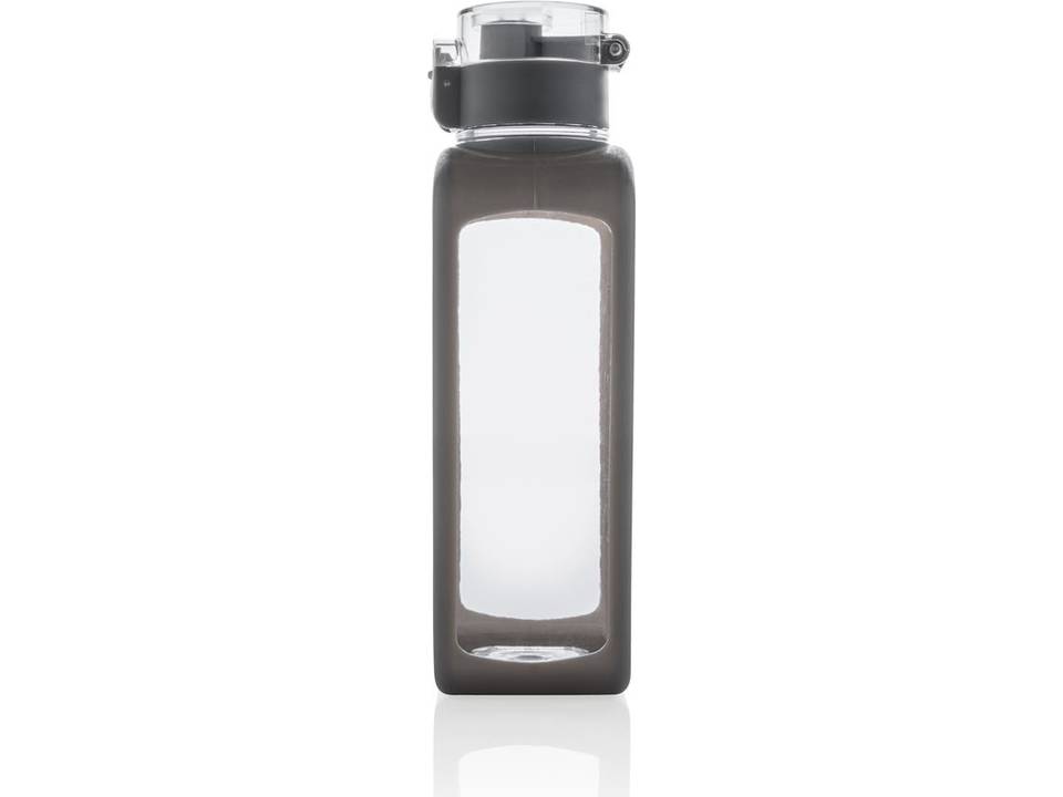 Squared lockable leak proof tritan water bottle 12