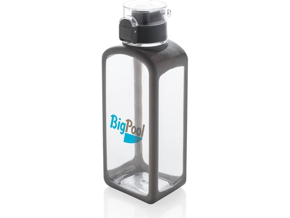 Squared lockable leak proof tritan water bottle 21