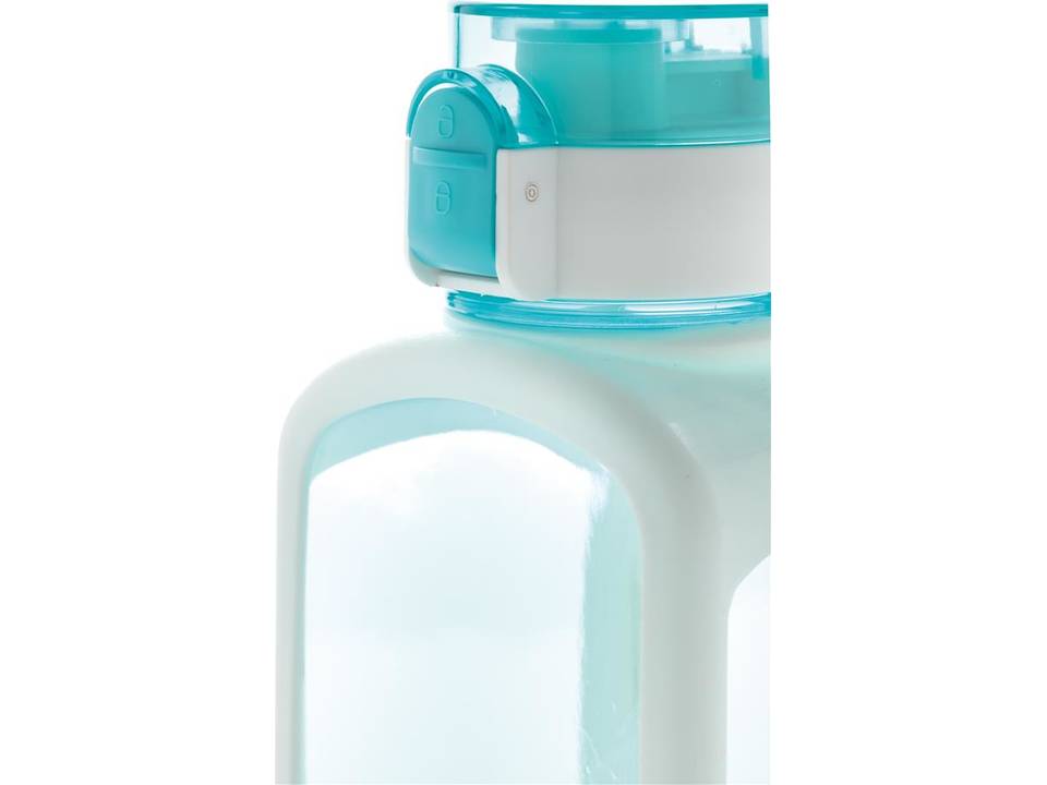 Squared lockable leak proof tritan water bottle 5