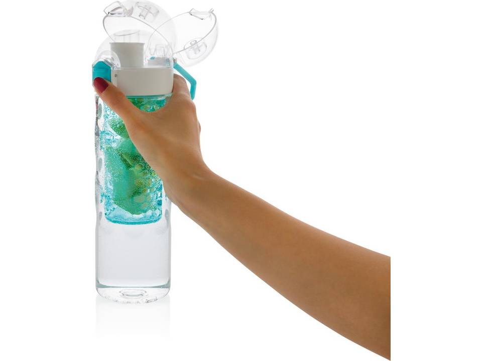 Honeycomb lockable leak proof infuser bottle 1