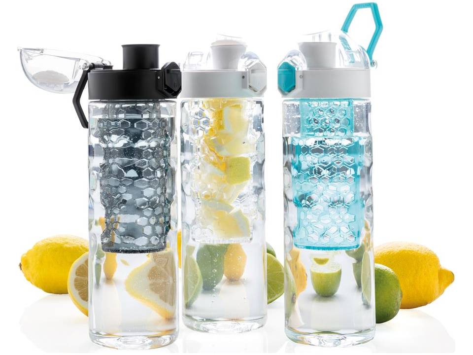 Honeycomb lockable leak proof infuser bottle 28