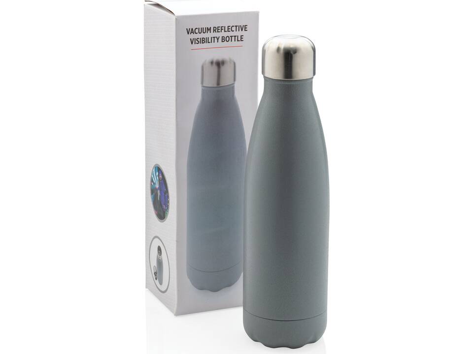 Vacuum insulated reflective visibility bottle 9