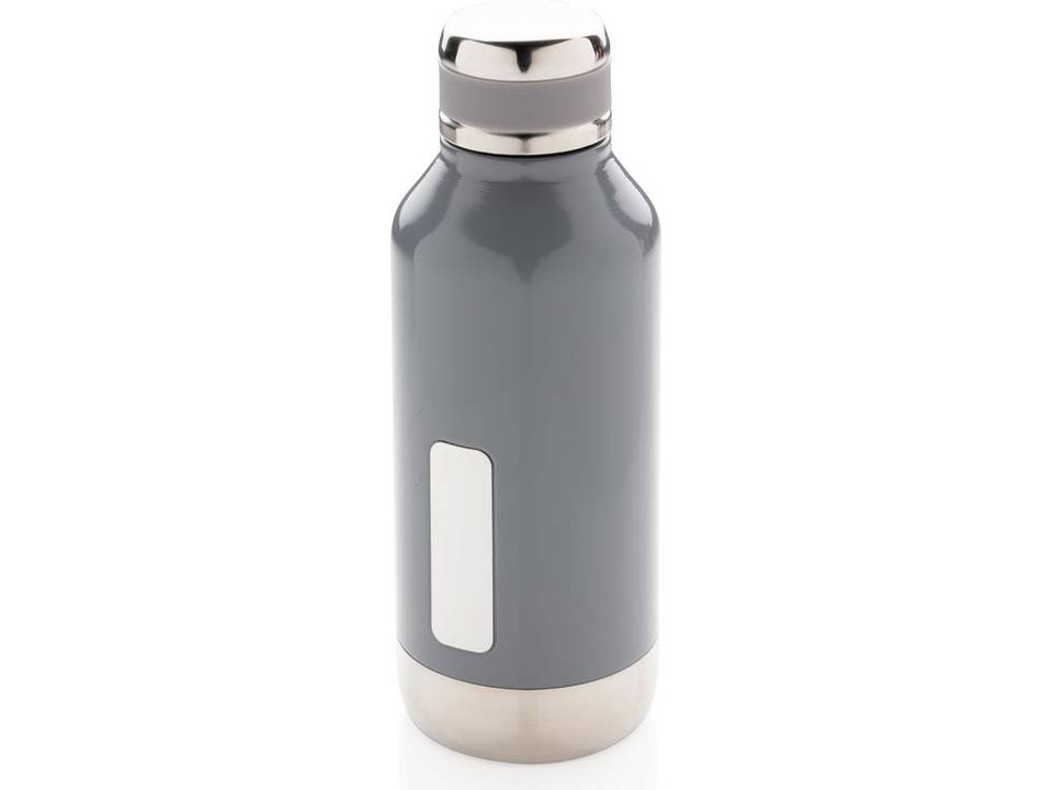 Leak proof vacuum bottle with logo plate - 500 ml 24