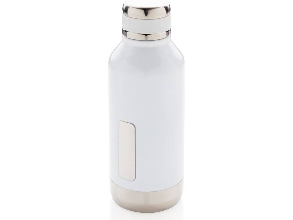 Leak proof vacuum bottle with logo plate - 500 ml 12