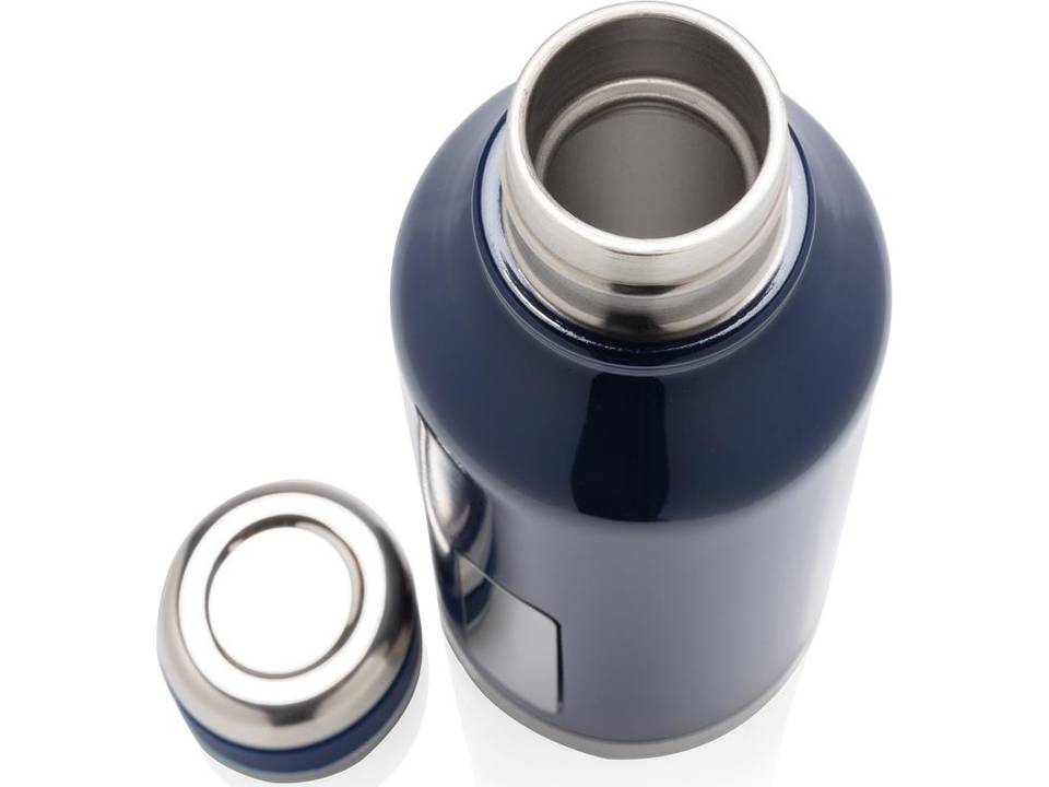Leak proof vacuum bottle with logo plate - 500 ml 17