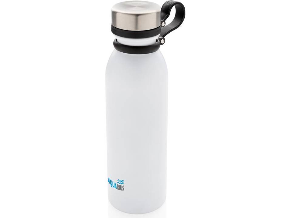 Copper vacuum insulated bottle with carry loop 11