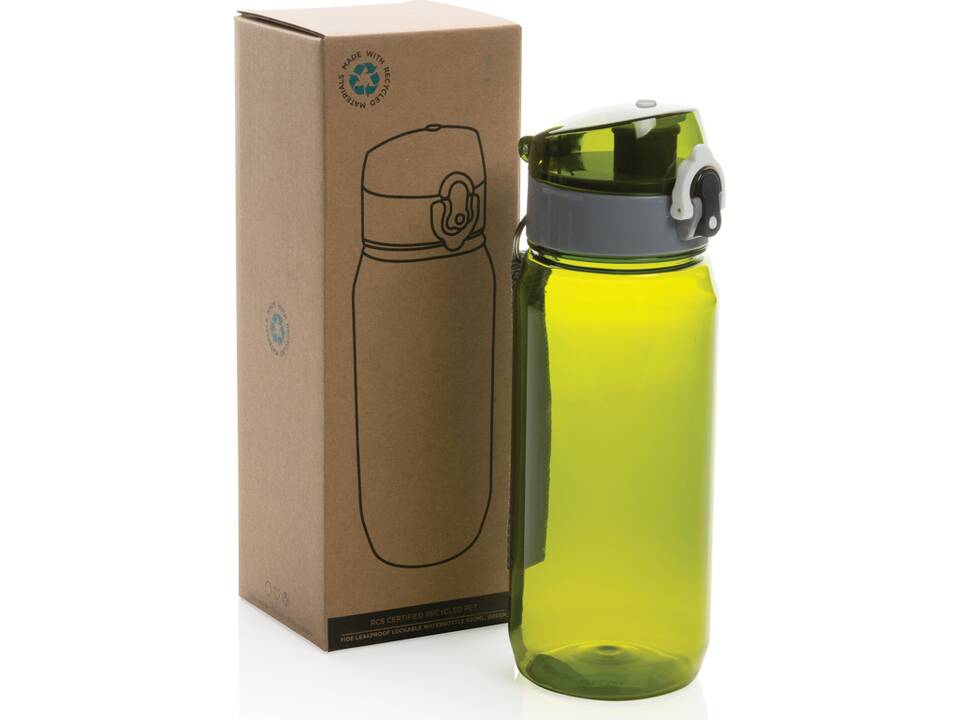 Yide RCS Recycled PET leakproof lockable waterbottle 600ml 39