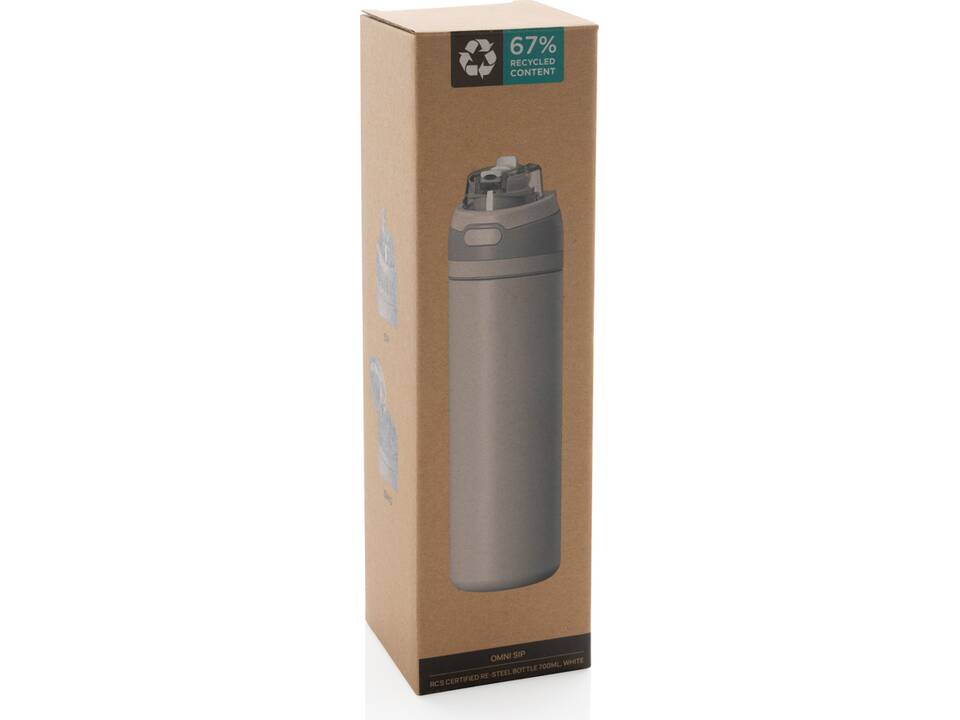 Omni Sip RCS certified re-steel lockable bottle 700ml 36