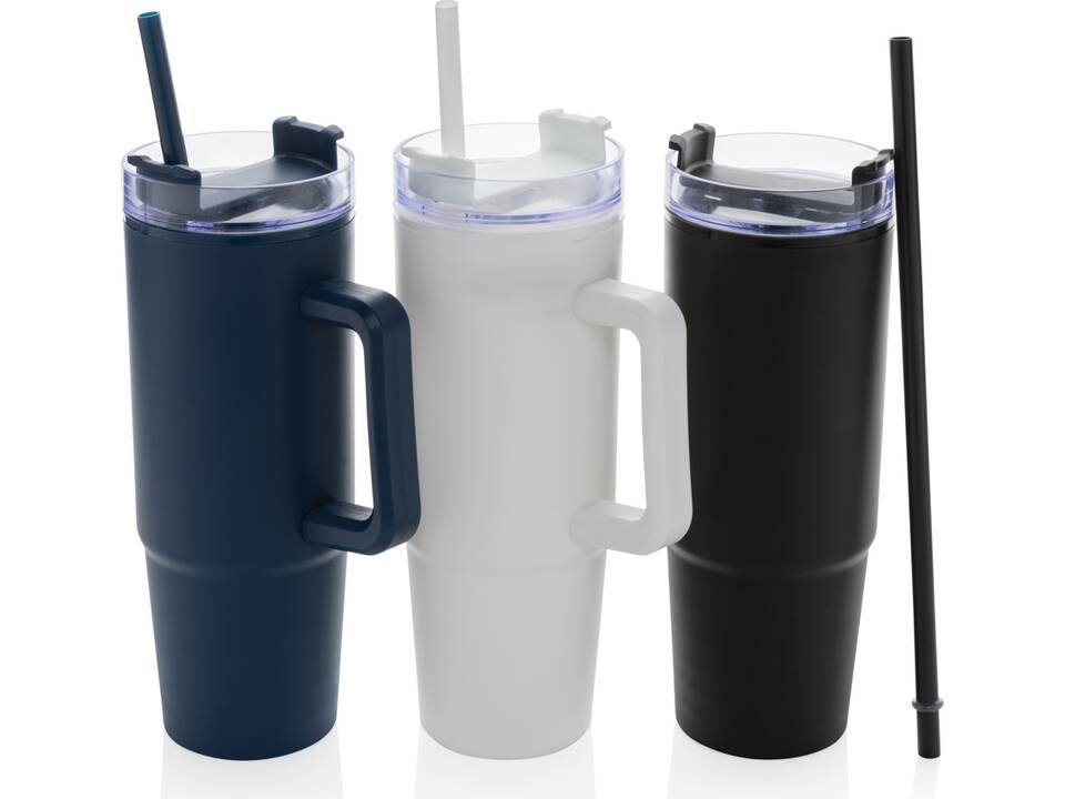 Tana RCS recyled plastic tumbler with handle 900ml 8