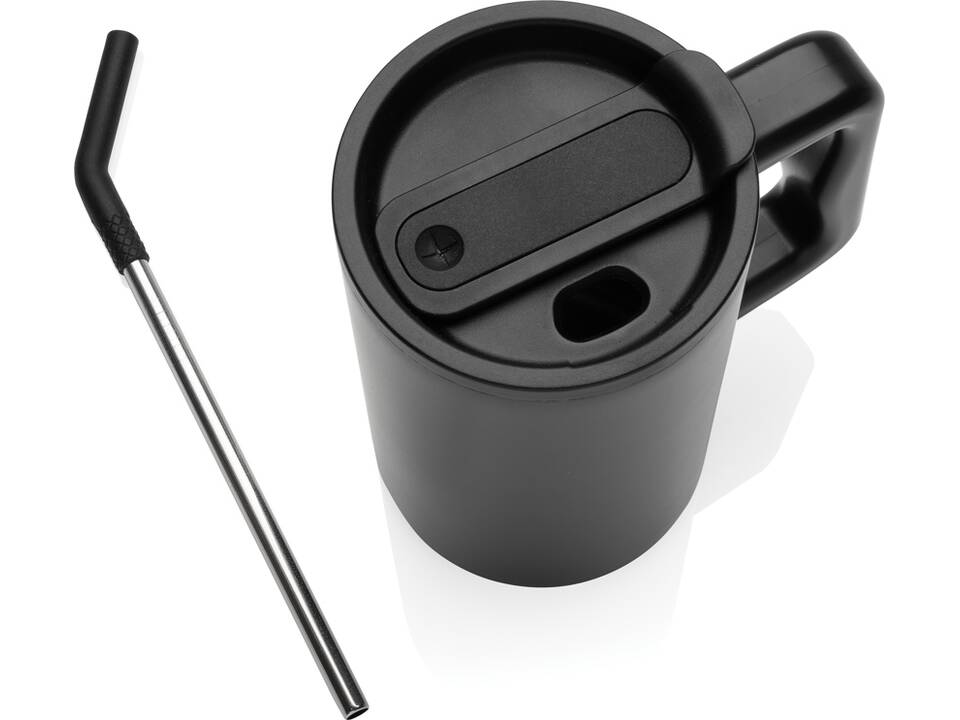 Cube RCS certified recycled steel mug 800ml 8