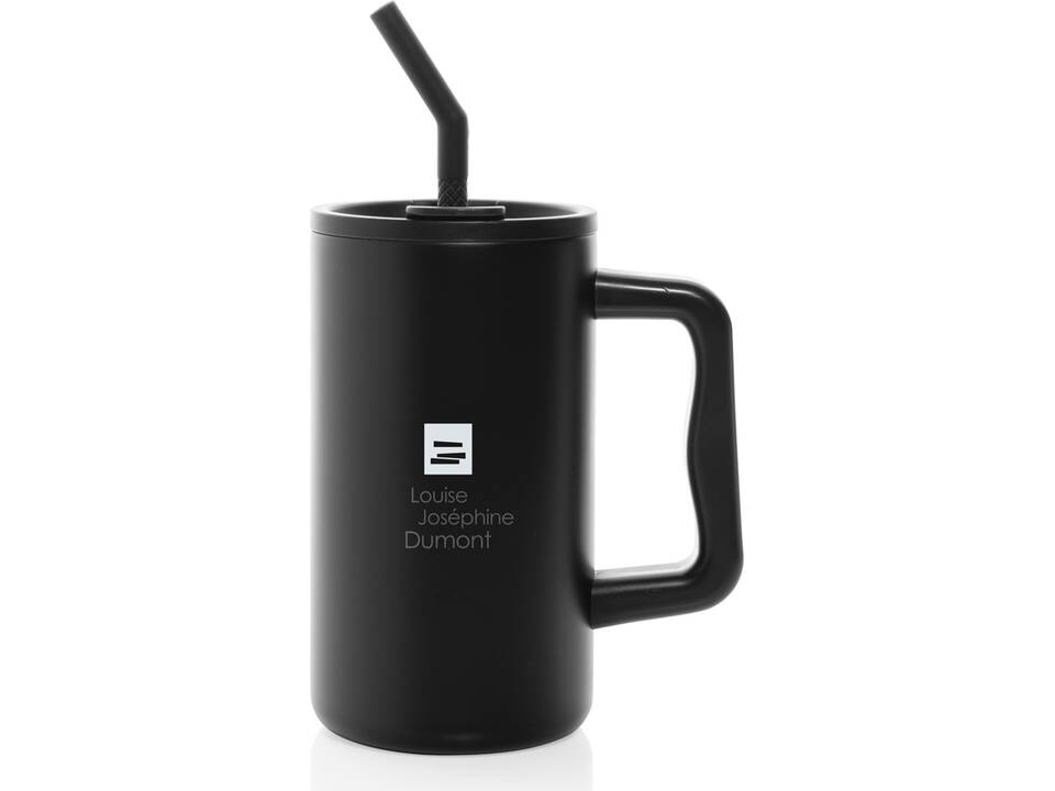 Cube RCS certified recycled steel mug 800ml 11