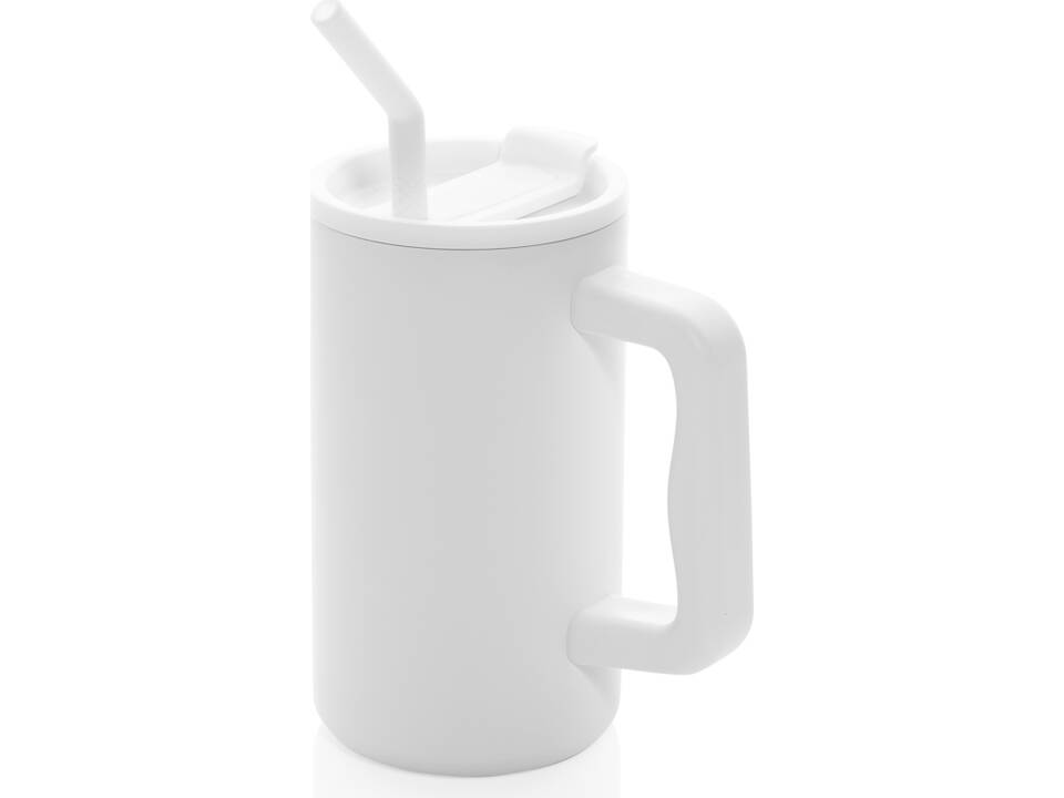 Cube RCS certified recycled steel mug 800ml 23