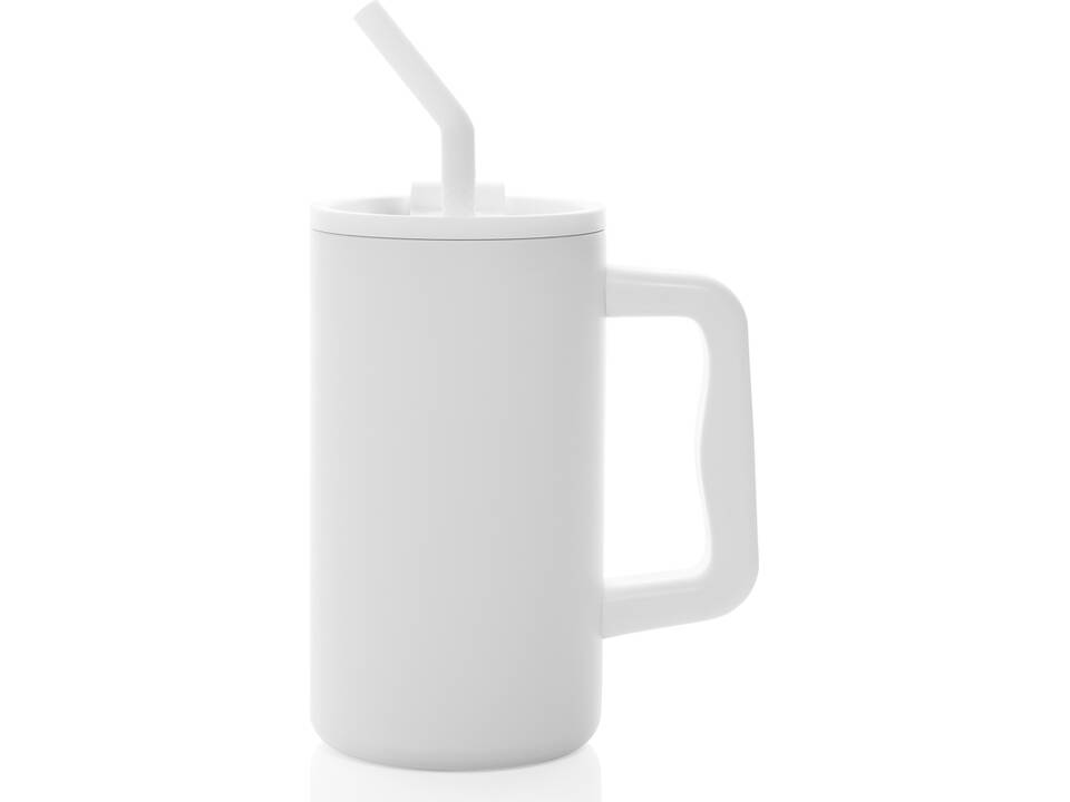 Cube RCS certified recycled steel mug 800ml 24