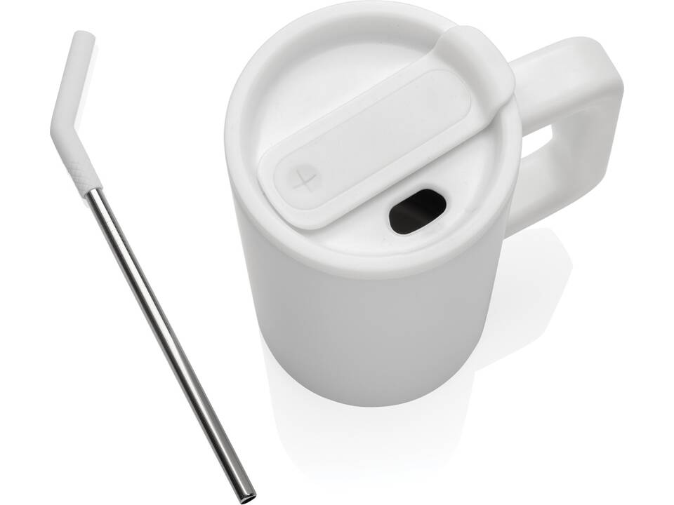 Cube RCS certified recycled steel mug 800ml 29