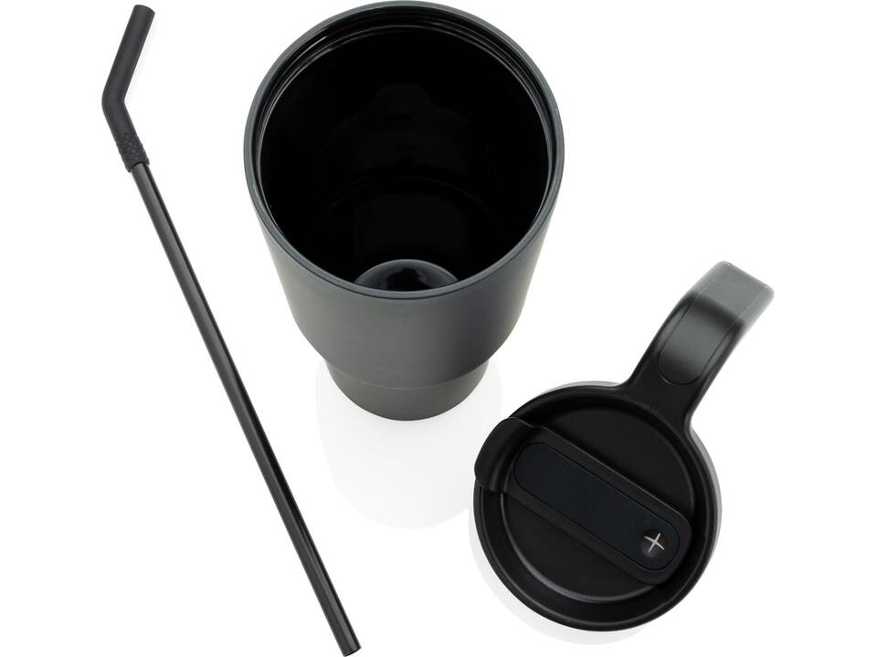 Graphic 360 RCS certified recycled steel tumbler 900ml 9