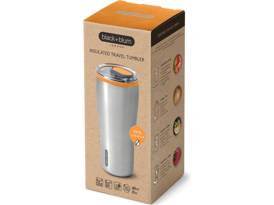 Black+Blum Insulated Travel Tumbler 600ml 9