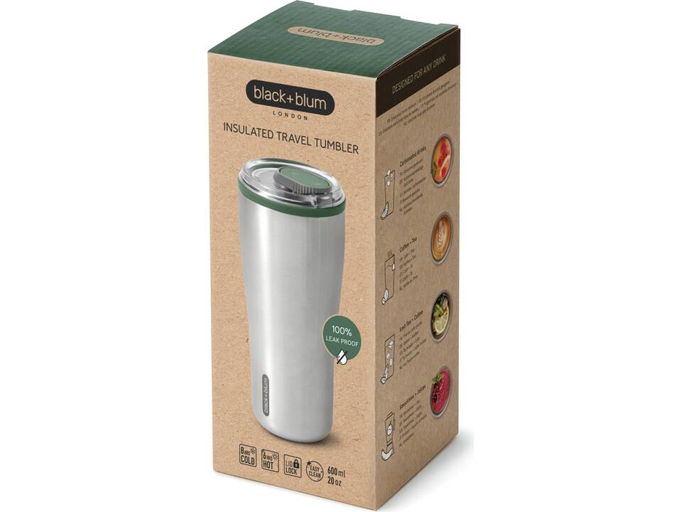 Black+Blum Insulated Travel Tumbler 600ml 30