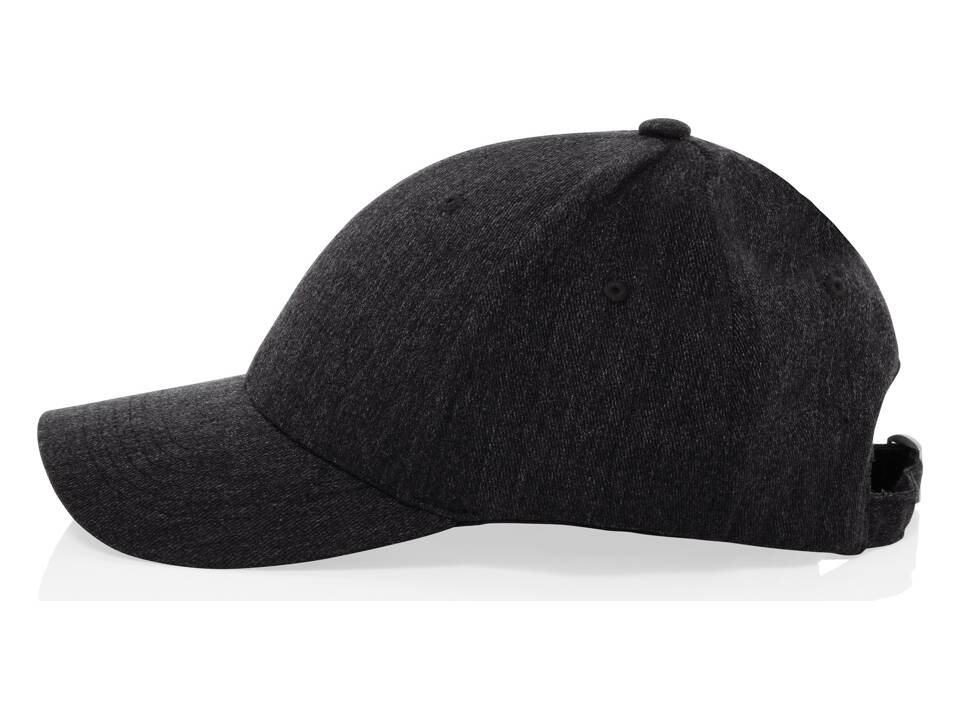 Milo AWARE™ recycled heather 6 panel cap 200gr 13