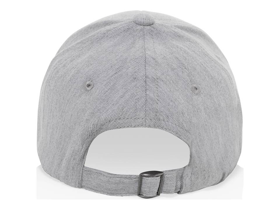 Milo AWARE™ recycled heather 6 panel cap 200gr 21
