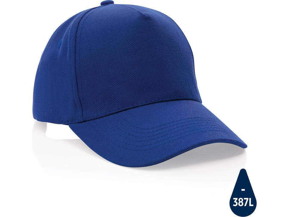 Impact 5panel 280gr Recycled cotton cap with AWARE™ tracer 76