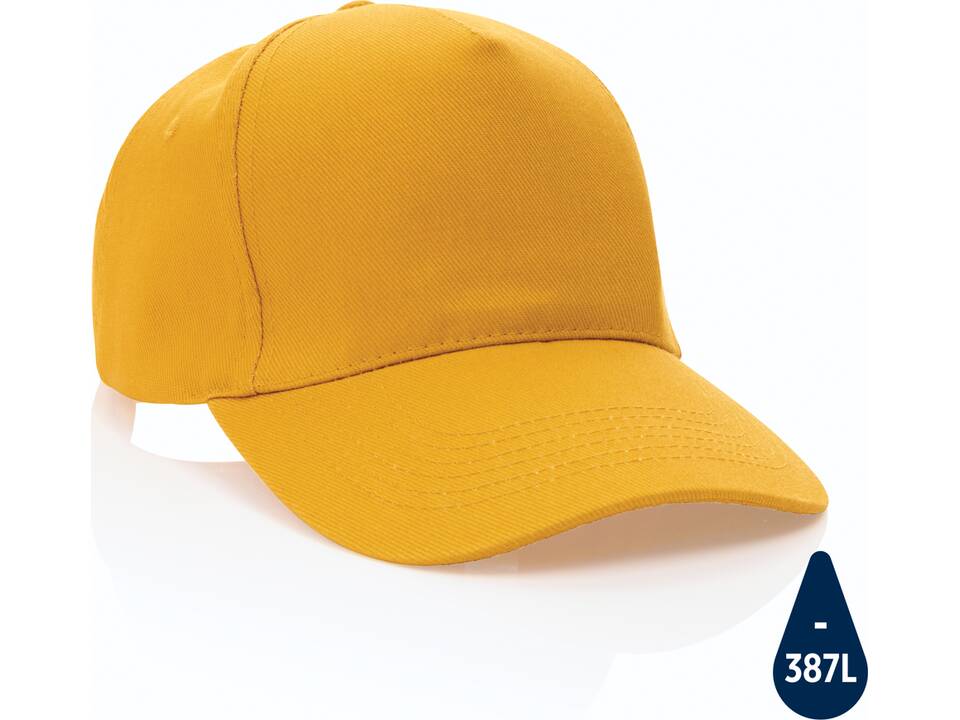 Impact 5panel 280gr Recycled cotton cap with AWARE™ tracer 87