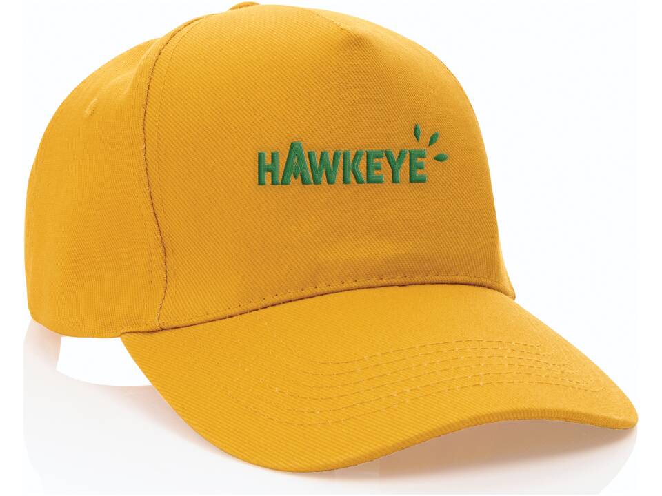 Impact 5panel 280gr Recycled cotton cap with AWARE™ tracer 93