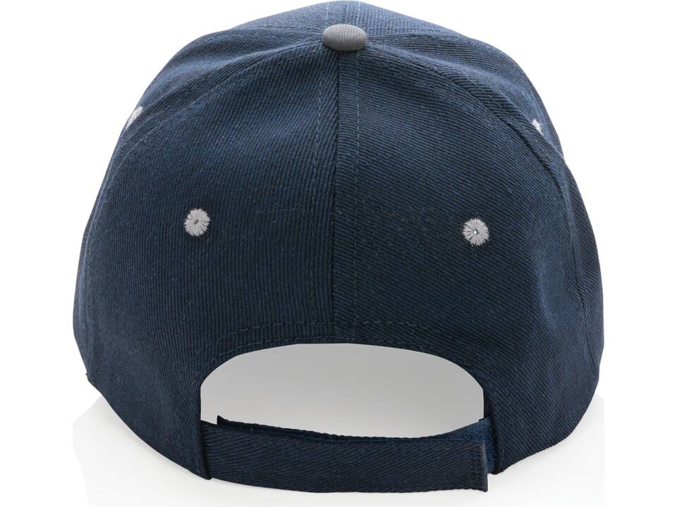 Impact AWARE™ Brushed rcotton 6 panel contrast cap 280gr 47