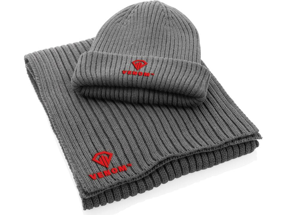 Impact AWARE™ Polylana® knitted scarf 180 x 25cm 10