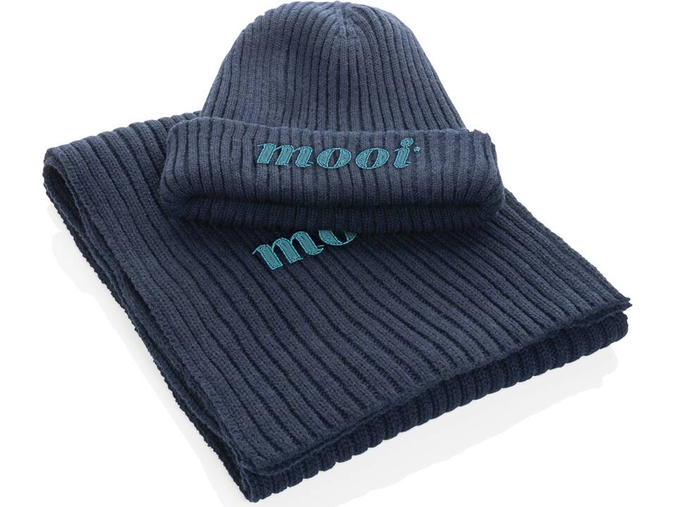 Impact AWARE™ Polylana® knitted scarf 180 x 25cm 3