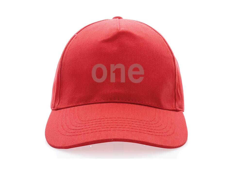 Impact 5panel 280gr Recycled cotton cap with AWARE™ tracer 5