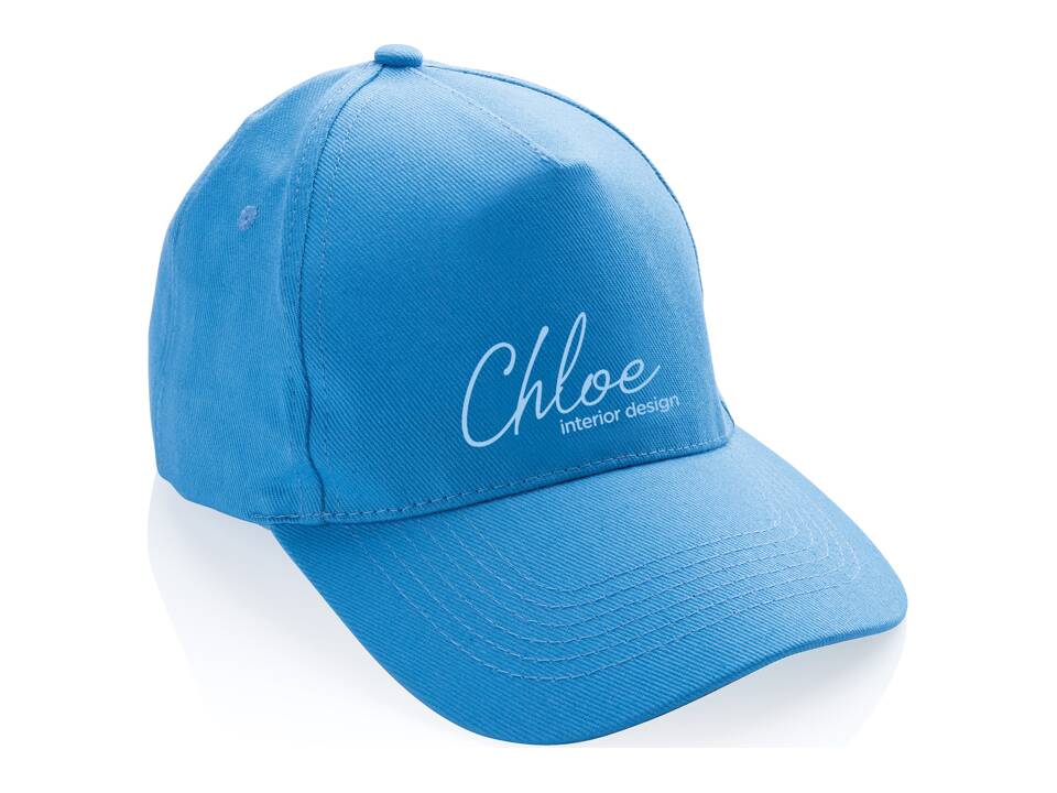 Impact 5panel 280gr Recycled cotton cap with AWARE™ tracer 40