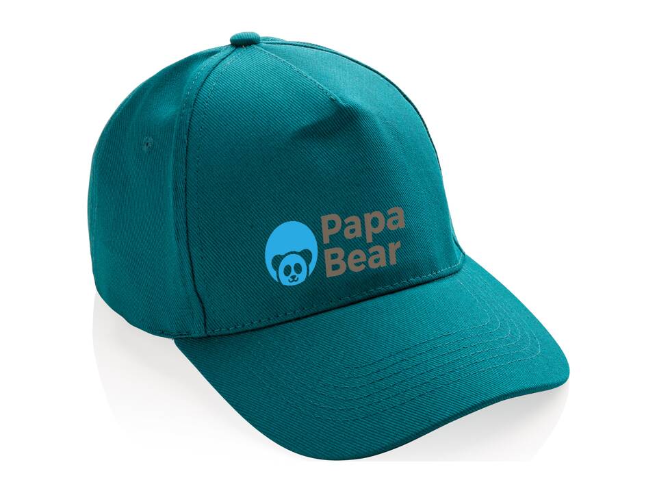 Impact 5panel 280gr Recycled cotton cap with AWARE™ tracer 23