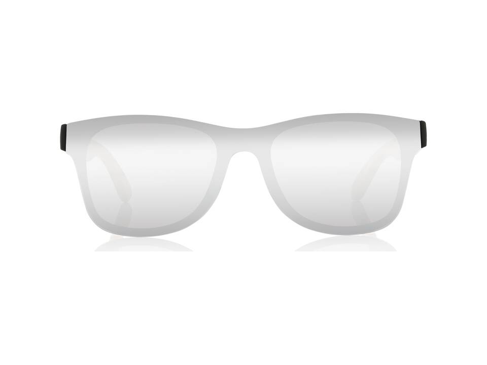 Prism RCS recycled plastic sunglasses with bamboo frame 2