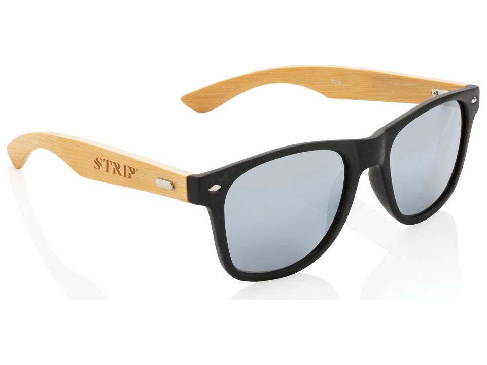 FSC® Bamboo and RCS recycled plastic sunglasses 3