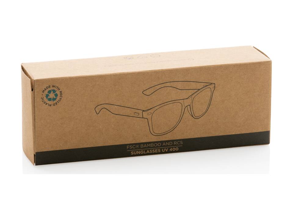 FSC® Bamboo and RCS recycled plastic sunglasses 11