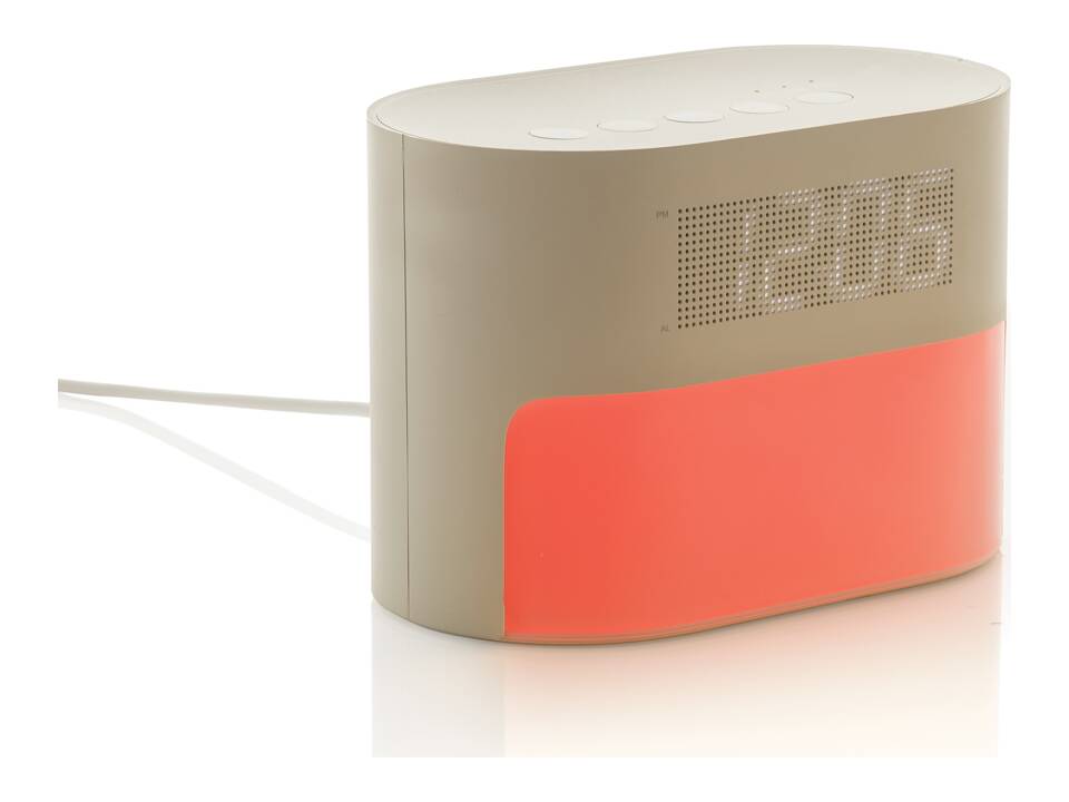 LumaRise RCS reycled plastic white noise alarm clock 3