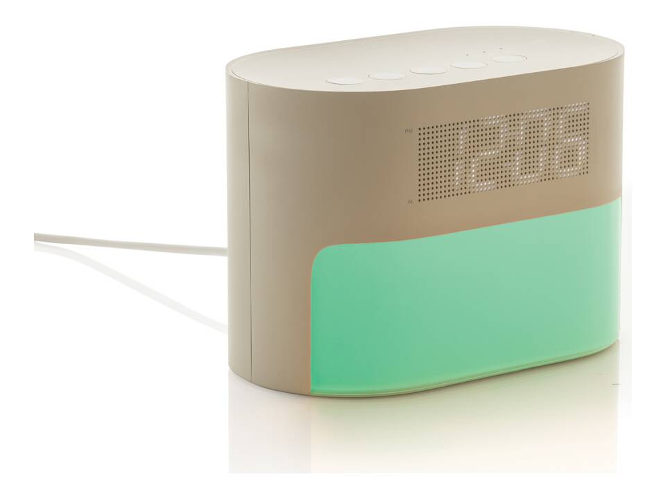 LumaRise RCS reycled plastic white noise alarm clock 4