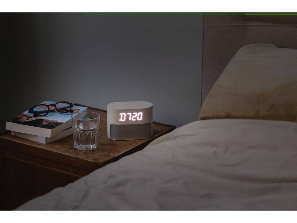 LumaRise RCS reycled plastic white noise alarm clock 2