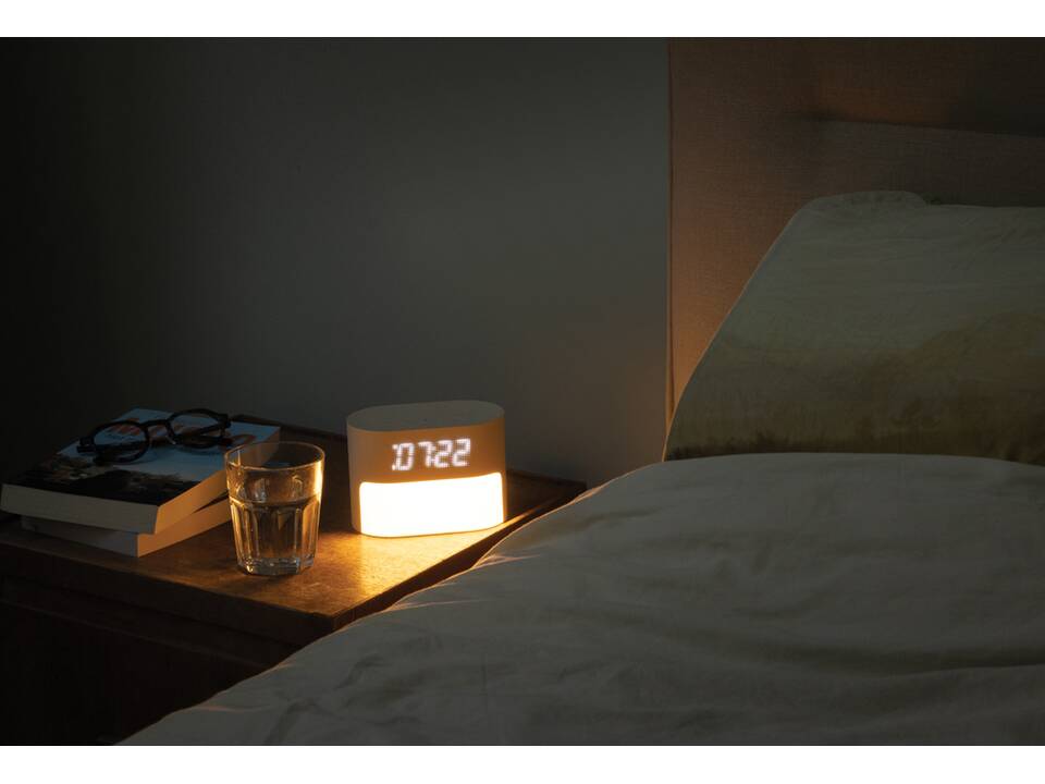 LumaRise RCS reycled plastic white noise alarm clock 1