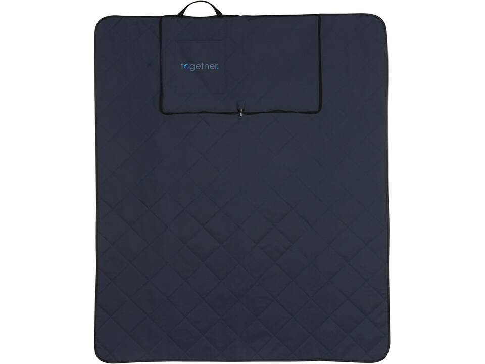 Impact Aware™ RPET foldable quilted picnic blanket 18