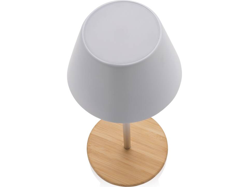 Pure Glow RCS usb-rechargeable recycled plastic table lamp 2