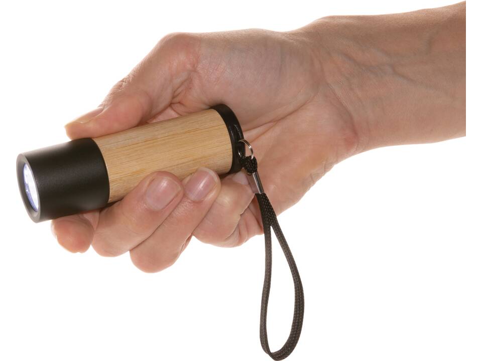 Bamboo and RCS certfied recycled plastic torch 4