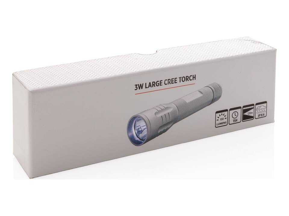 3W large CREE torch 8